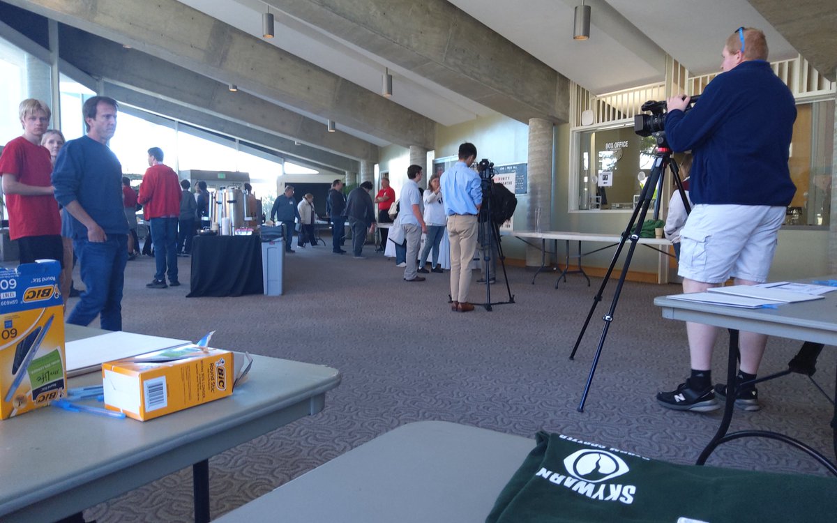 indy_ams's tweet photo. It's a wrap! The 2024 CISWS, including some conversations, shirt sales, & new chapter memberships after the final presentation, finished up around 5 PM this afternoon. Thank you to everyone who attended, and to all those who helped in the production! #IndianaAMS #CISWS24 https://t.co/LYxYR1UvlM