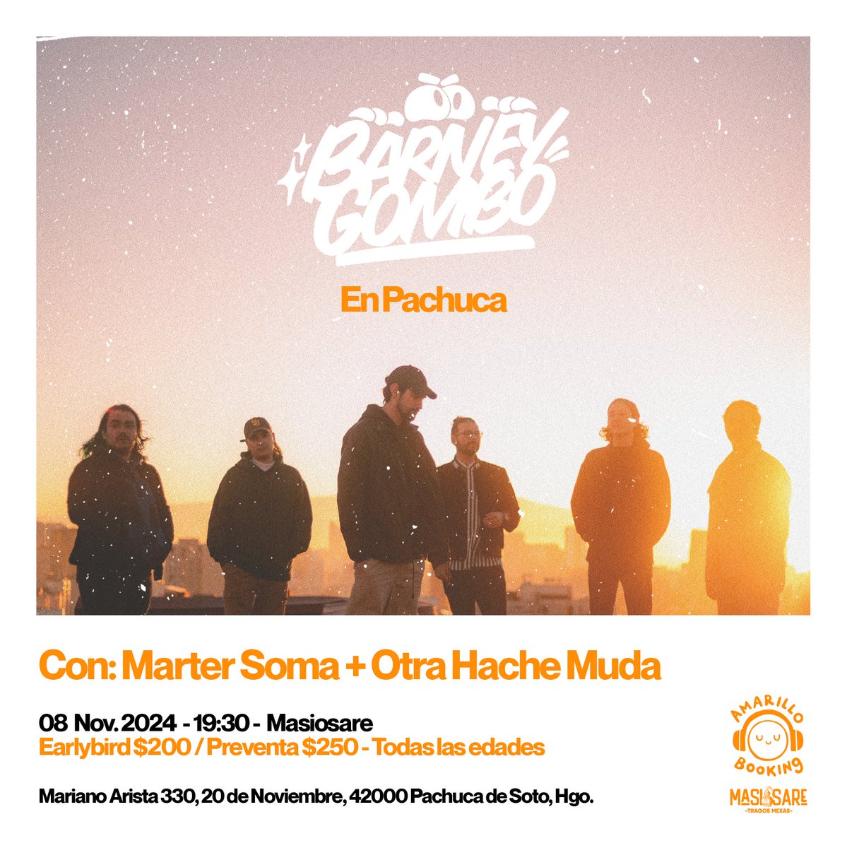🦝 AMIGOMBX ESTOS SON LOS ACTOS MUSICALES QUE NOS ACOMPAÑAN EN;

Querétaro 🤩
Puebla 😎
Pachuca 🥳

ÚLTIMOS BOLETOS - NO TE QUEDES FUERA

Link en nuestra biografía