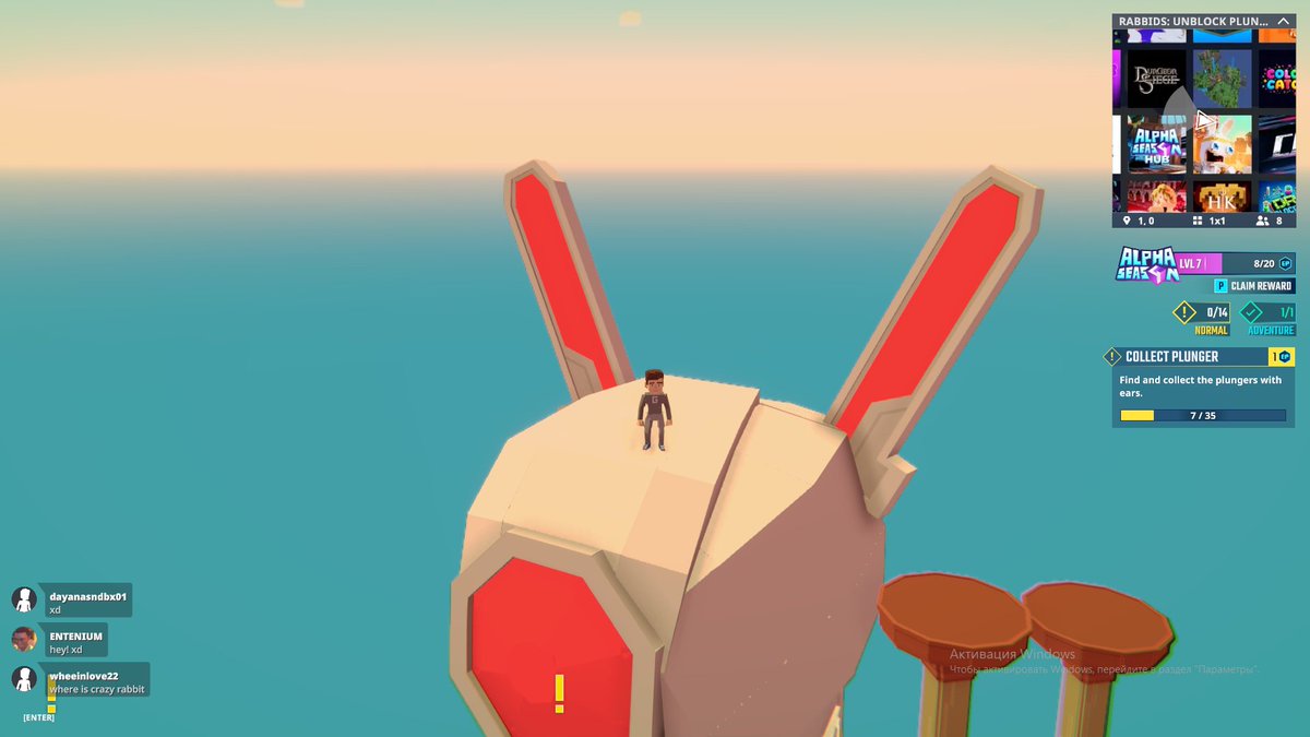 AlexandrBelui's tweet photo. Only thing more chaotic than the Rabbids in Plunga City 🪠 is the Rabbid Robot! 🤖 @RabbidsOfficial  https://t.co/bTncQnHa7B #TheSandbox #AlphaSeason4 #AS4SocialChallenge https://t.co/tnlgnpJoii