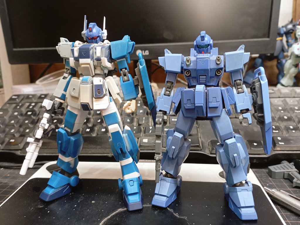haryholiver's tweet photo. The final proportions, I added even higher, overheight from the standard HG, but I like ☺
#bluedestiny
#stealth
#thebluedestiny https://t.co/QGufTZYNER