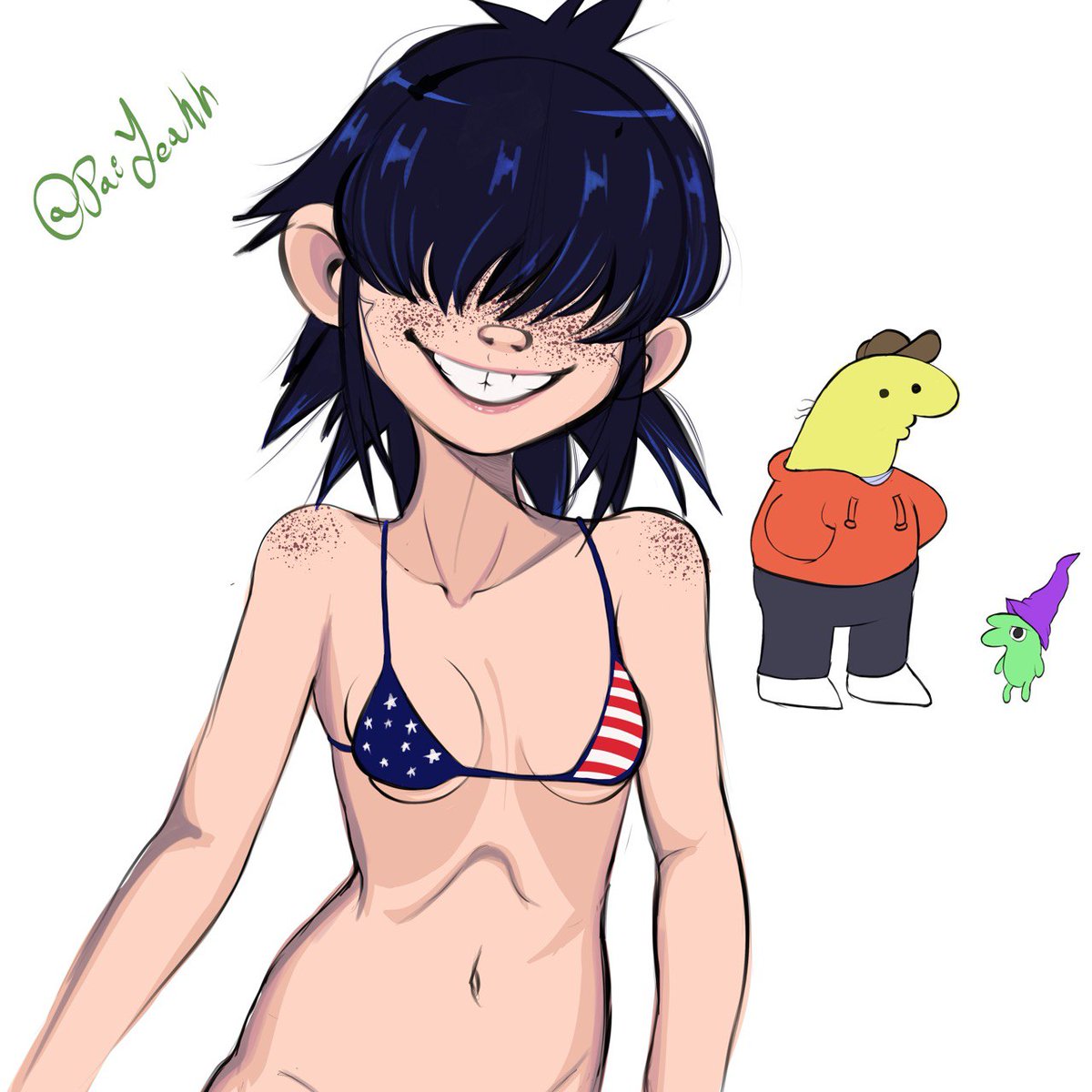 PaiYeahh's tweet photo. I am back... With a quick sketch, I love Smiling Friends

#NSFW #draw https://t.co/BLhV9y96IL