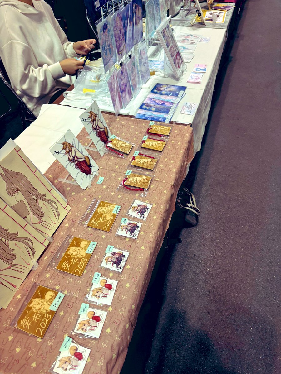 #関西コミティア71 
始まりました
原ゼミメンバーはJ-12〜J-21あたりに並んでいます