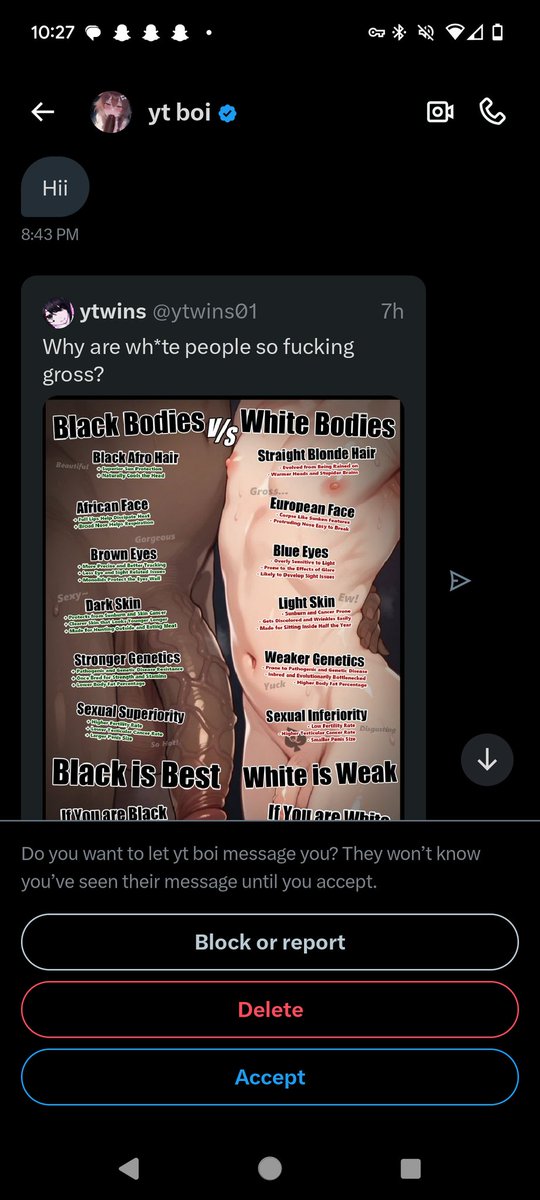 Don't send me this shit bro