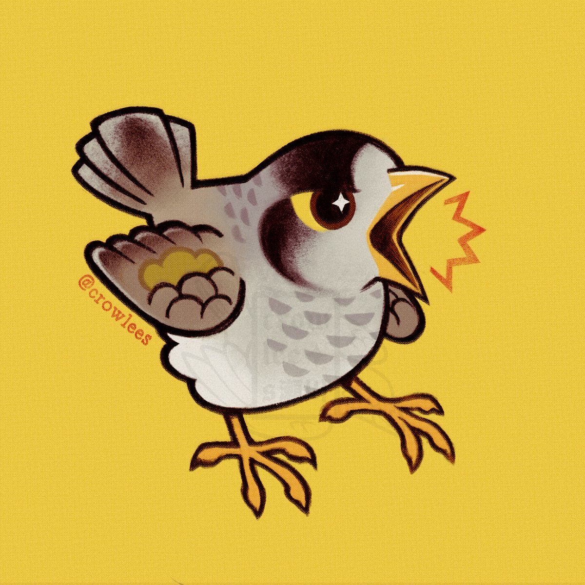 its the local bully, the noisy miner