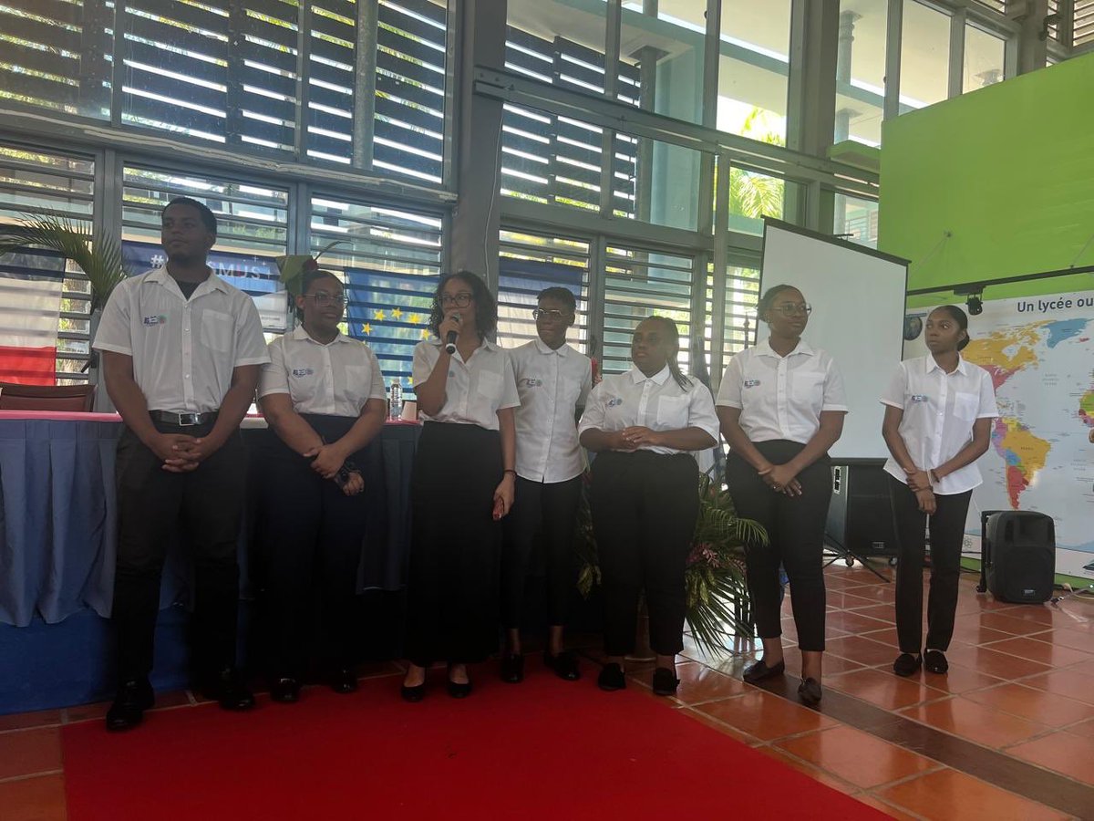 Retour d’experience : votre contribution a permis de mettre en lumière l’importance des projets Erasmus+. Des perspectives d’avenir inspirantes. 👏🏽👏🏽👏🏽<a href="/GosierLmht/">Lycée des Métiers Violetta Chaville Le GOSIER</a> <a href="/ErasmusplusFR/">Agence Erasmus+ France / Education Formation</a> <a href="/gangloffchris/">Christine Gangloff-Ziegler</a> <a href="/lpaugustinarron/">Lycée Professionnel Augustin Arron</a>