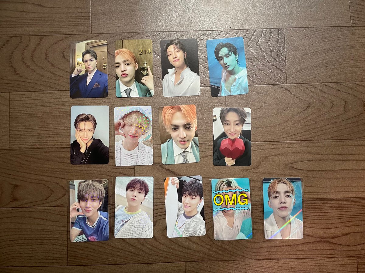 SEVENTEEN セブチ アルバム  12th Mini Album  SPILL THE FEELS carat盤 ウィバ 特典 トレカ交換

出 ジョシュア スンチョル スングァン ドギョム バーノン ジュン ミンハオ ディノ

求 同種 ホシ ジョンハン ウォヌ

名古屋手渡しまたは郵送
お気軽にお声掛けください🙇