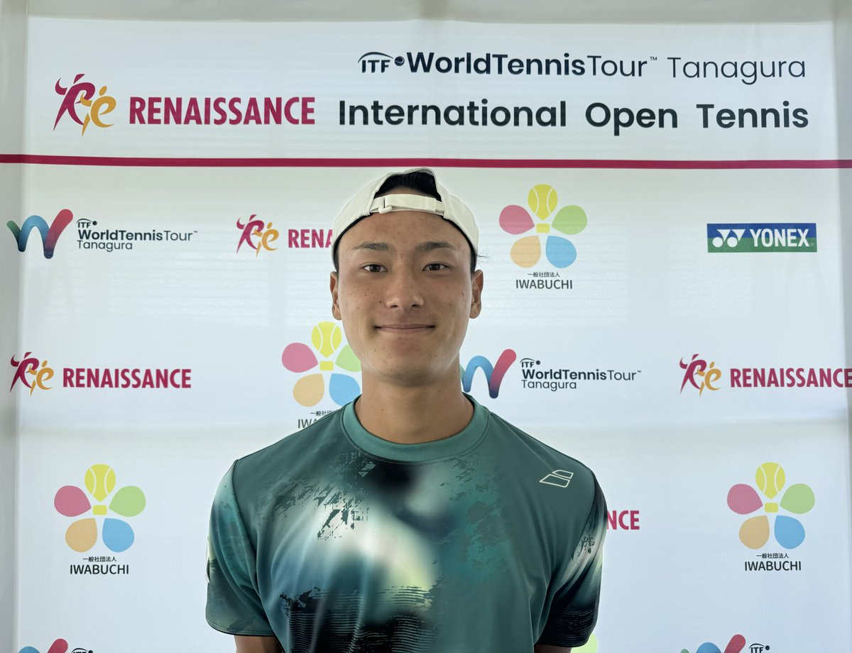 ITanagura7216's tweet photo. \ ルネサンス国際オープン /

予選1回戦🎾
Natsuki Yamamoto(JPN)vs Nattayut Nithithananont(THA)
62,62

#ルネサンス棚倉 
#ルネサンス国際オープンテニス 
#ルネサンス国際男子オープンテニス2024 
#岩渕聡 
#ルネサンス 
#itfm15 #itf https://t.co/z61NUurMFo