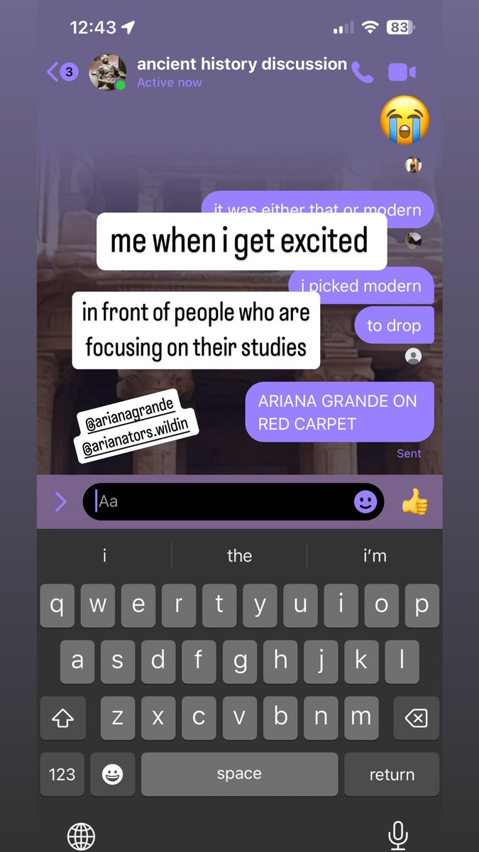 mxnlightgrande's tweet photo. me in my studying era. she is a historical figure wbk. more impactful than julius caesar in my realm https://t.co/QwLLtapbSY