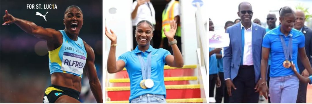 RhyesaJ's tweet photo. Julien Alfred is the Caribbean Female Sports Personality of the Year for 2024 at the CANOC Awards ๐ฑ๐จ๐ฑ๐จ๐ฑ๐จ
#julienalfred
#SaintLucia
#CANOC https://t.co/QFcEsqlCI0