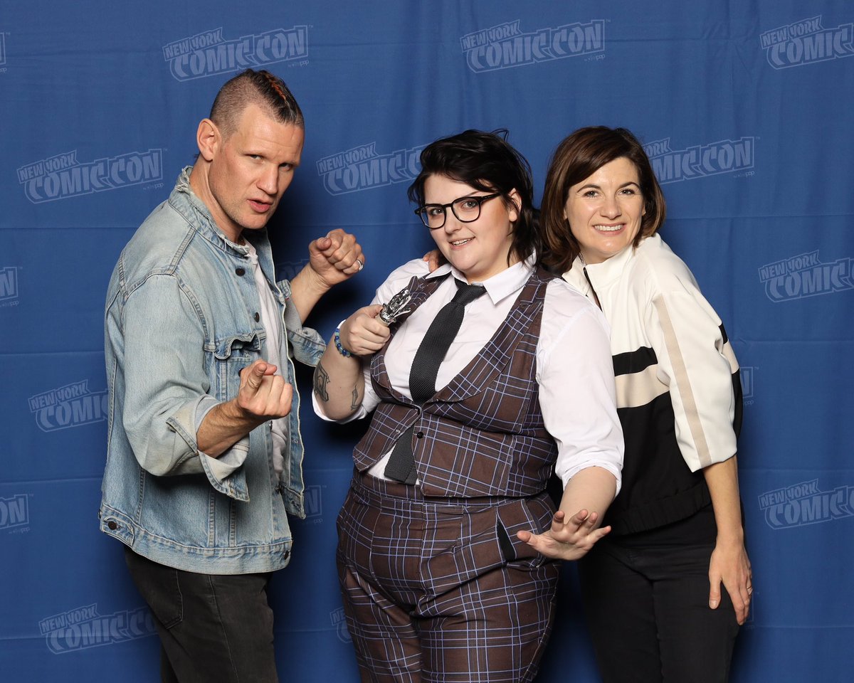 zoeissocoollike's tweet photo. Okay so three Doctors walk into a bar… https://t.co/WjO8uKgUyr