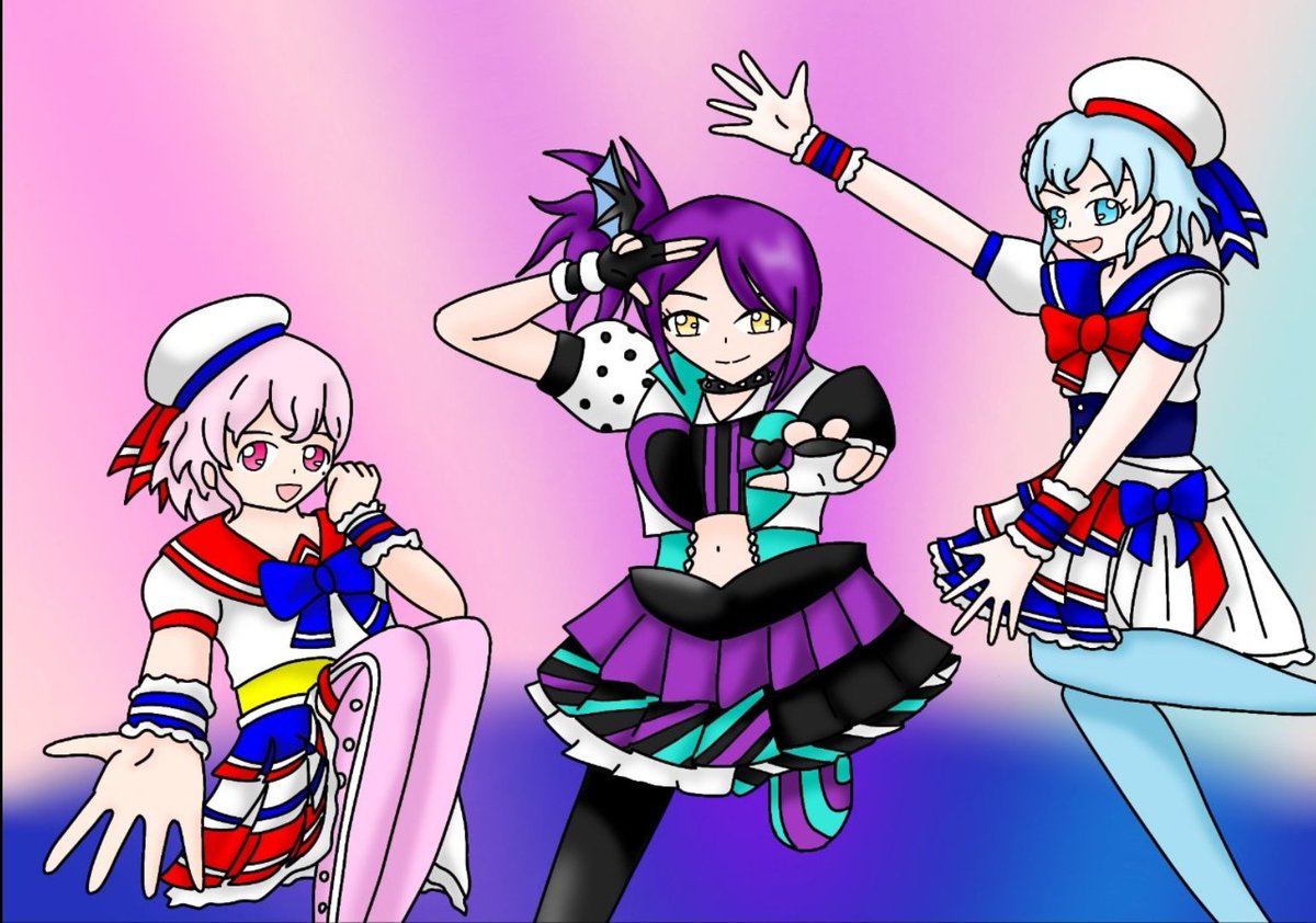 #プリパラ
意外とこれだけしかイラスト描いてなかった 
