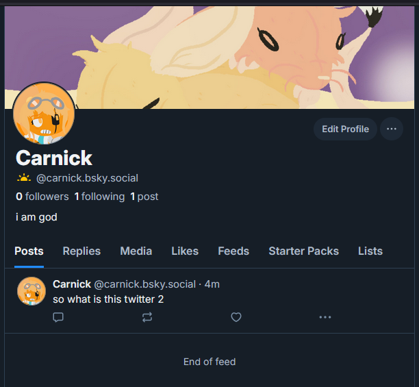 Carnick tweet media