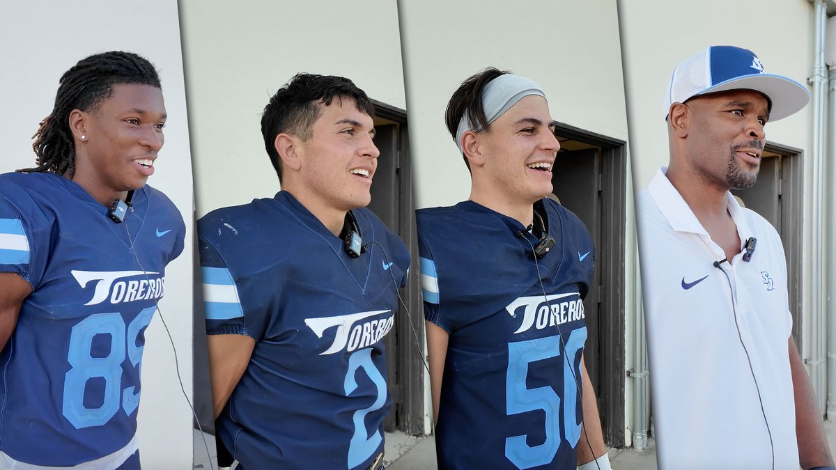“In every stage, I think we were in complete control for the entire game. And we dominated in all three phases, which was very, very good to see.”

Hear from <a href="/madbacker56/">Coach Brandon Moore</a> and his players after a 34-6 win over Marist.

🔗: bit.ly/4f9IGTk

#GoToreros