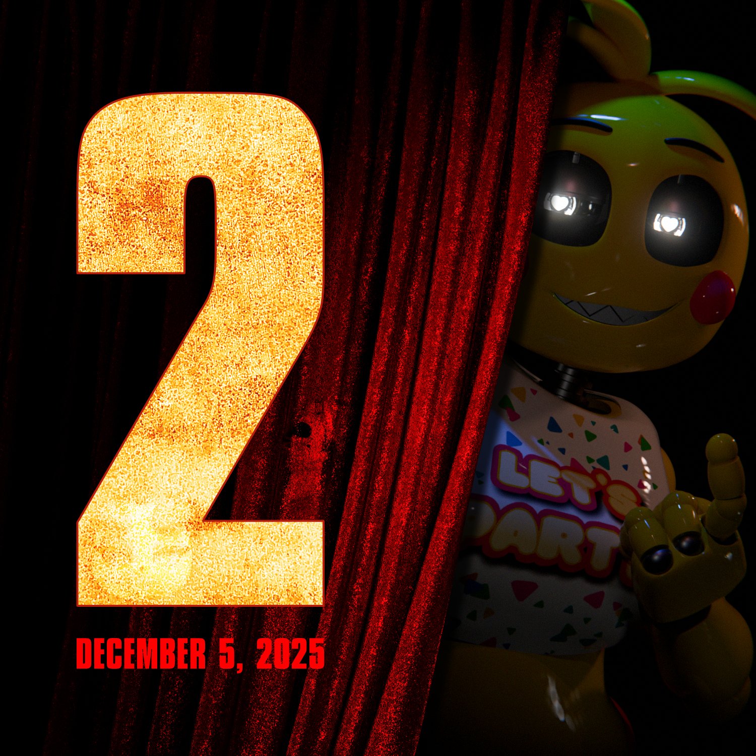 pervertguy341 🔞 on X: guys i found a leaked toy chica poster from the new  fnaf movie 👀 t.coukSgzbrNcR  X