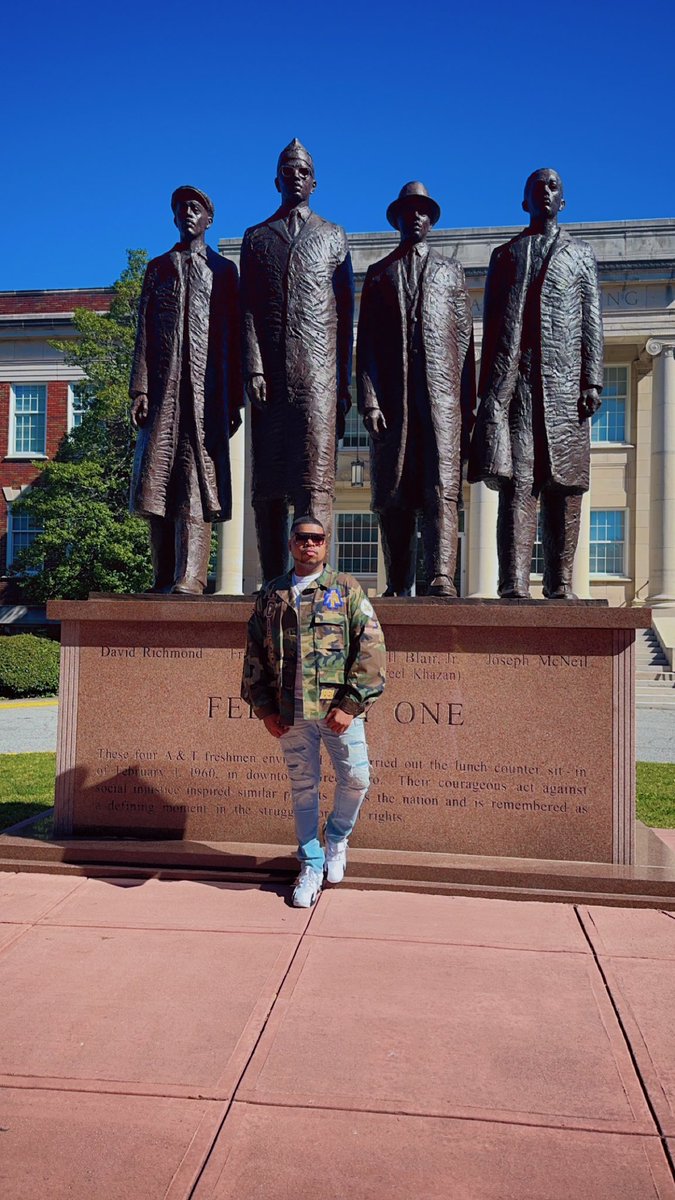 _MrImM3's tweet photo. #GHOE2024 #BLKHISTORY #BLKEXCELLENCE
#THEGREENSBORO4 #FEBRUARYONE #NCAT #HBCUMADE #NCAT #RESPECTMYHBCU https://t.co/wSKkJSPPOA