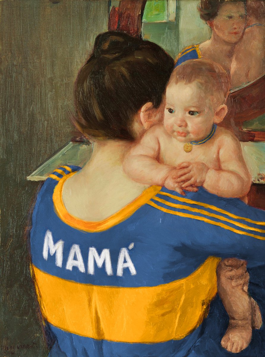 brunoacanfora's tweet photo. 🎨 Mary Cassatt, Madre con niño en su día https://t.co/iNpcSwNNRi