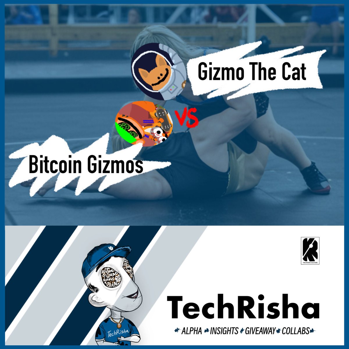 Both launched🚀on Thu, Oct 17th FREE MINT,  Gizmo The Cat's floor is at $361.50,while Bitcoin Gizmos is lagging at $44.33🤯 

I was expecting Bitcoin Gizmos to soar giving PMB vibes, could Bitcoin Gizmos still close the gap and overtake Gizmo The Cat? Let’s hear your thoughts! 👀