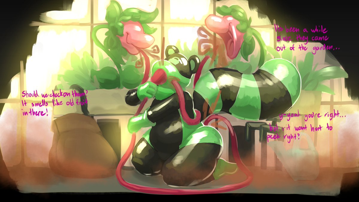 Kinktober Day 19 Scentplay
"Another one of those gasses the youth these days are getting off on?"
For @mintyskunkAD