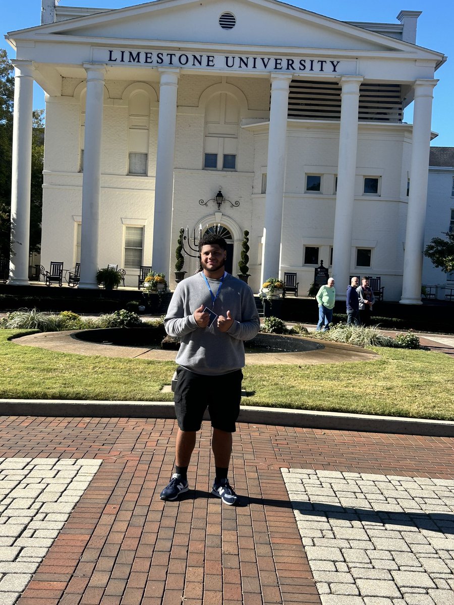 Had a good time at <a href="/LimestoneFB/">Limestone Football</a>. Thanks for the invite <a href="/Nate_Garner_75/">Nate Garner</a>. Look forward to be back. <a href="/LaneKnost/">Coach Lane Knost</a> <a href="/cotcheryfoundat/">Jerricho Cotchery</a> <a href="/FIHSfootball44/">Fountain Inn High School Football</a> <a href="/CoachBNichols/">Brett Nichols</a> <a href="/Ingold94/">Justin Ingold</a> <a href="/FuryBoosters/">Fury_Boosters</a> <a href="/INNvision_FIHS/">INNvision @ FIHS</a>