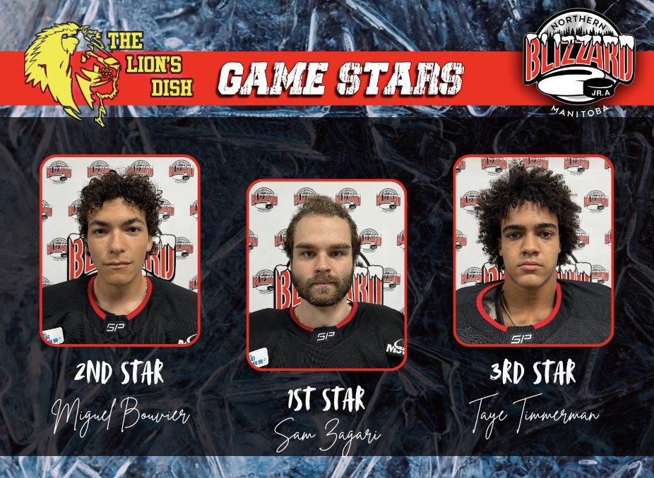 NorManBlizzJrA's tweet image. The Lions Dish Restaurant 3 Stars!

#NorManBlizzard #MJHL #TriCommunity