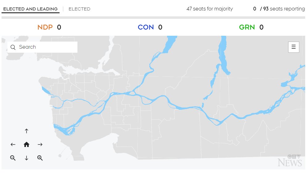 The polls have closed in the B.C. election. You can view live results on our interactive map here. 
bc.ctvnews.ca/bc-election-20…