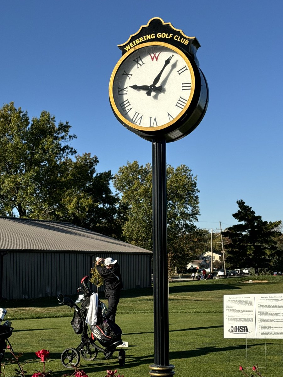 What a weekend in Bloomington! <a href="/jacob_florek/">Jacob Florek</a> is a Top-10 medalist in 2A and <a href="/darrenklein24/">Darren Klein</a> finishes T-36 for the weekend! Extremely proud of these two on finishing off a great season! #GoIndians <a href="/MHS19_ATHLETICS/">Mascoutah Athletics</a>