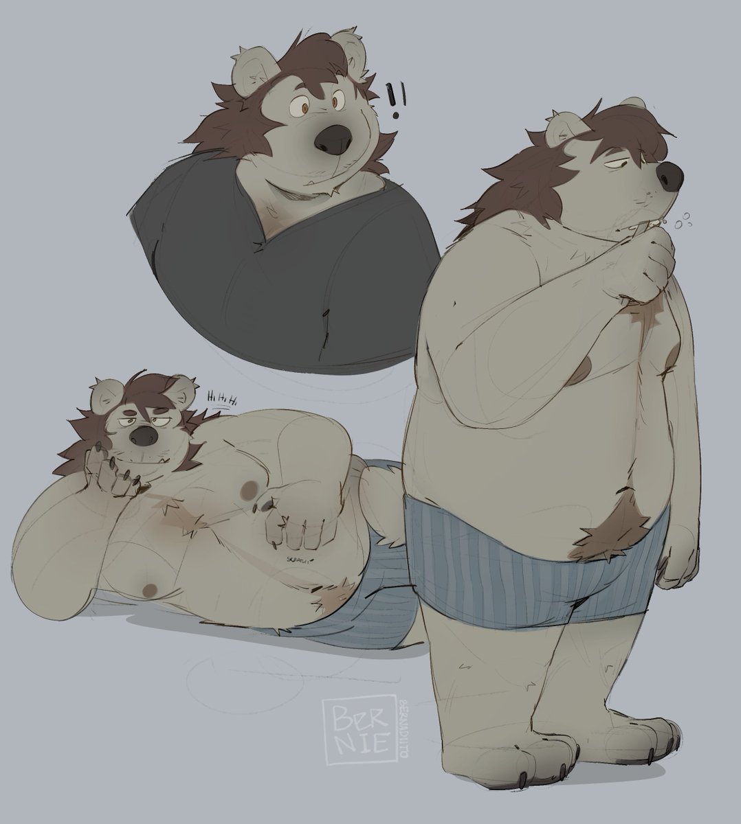 Bearrr lazy bear 🐻‍❄️