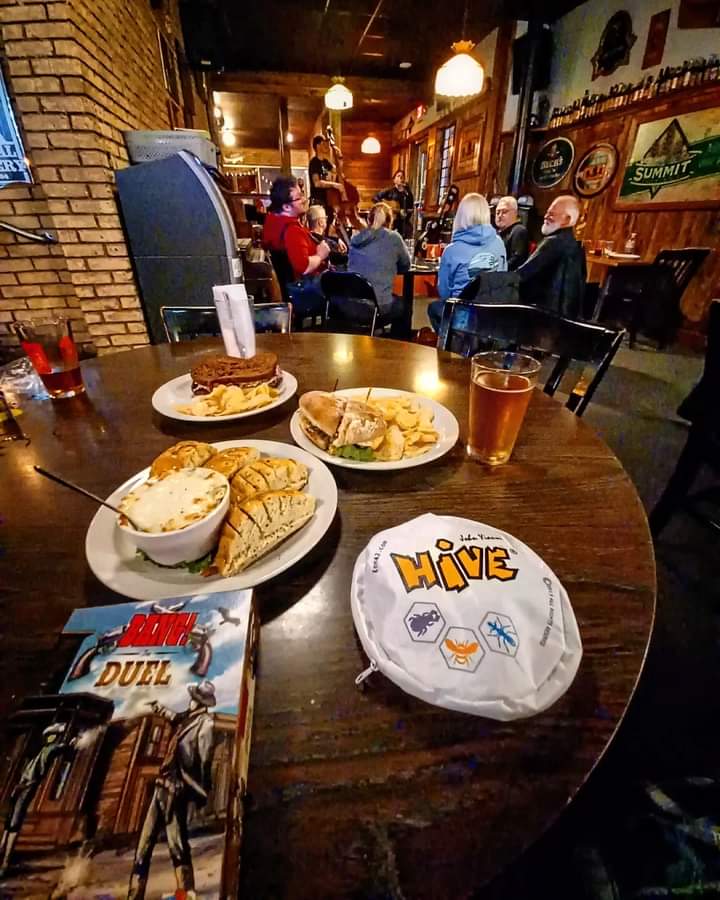 Had a wonderful weekend of gaming and even got to play games in a pub downtown 😊✨ What are you playing or painting this weekend?

#cthulhudeathmaydie #gamenight #boardgamegeek #tabletop #noplaynogain