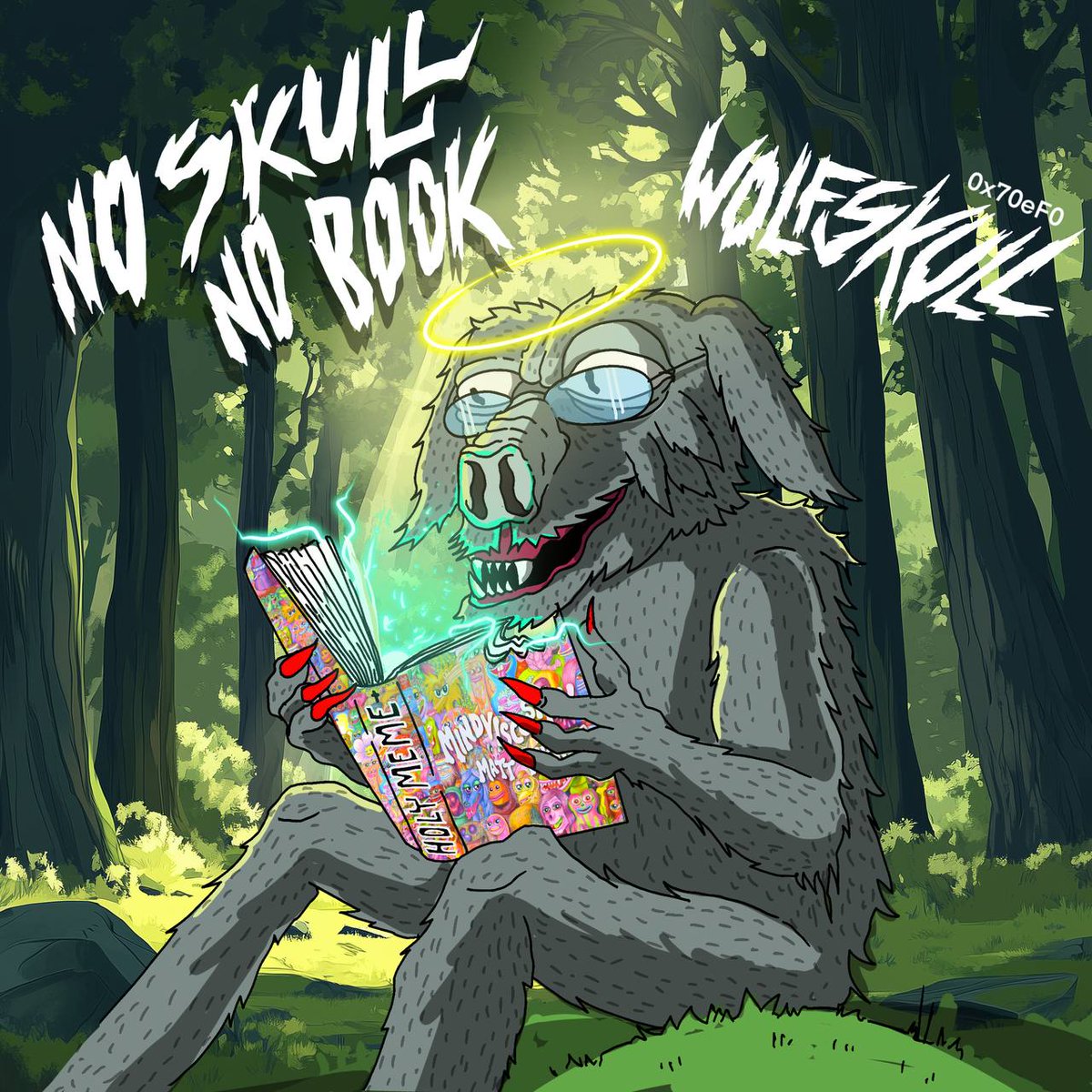 HEXRPLSX's tweet image. People will soon realize the role of Wolf $SKULL in the #furieverse. Without Wolfskull, there is no #mindviscosity book. Which means no other Mind Viscosity characters. #MattFurie 🐺 💀 

0x70eF0Df8B656403fc8c632C52661f19fc9934471