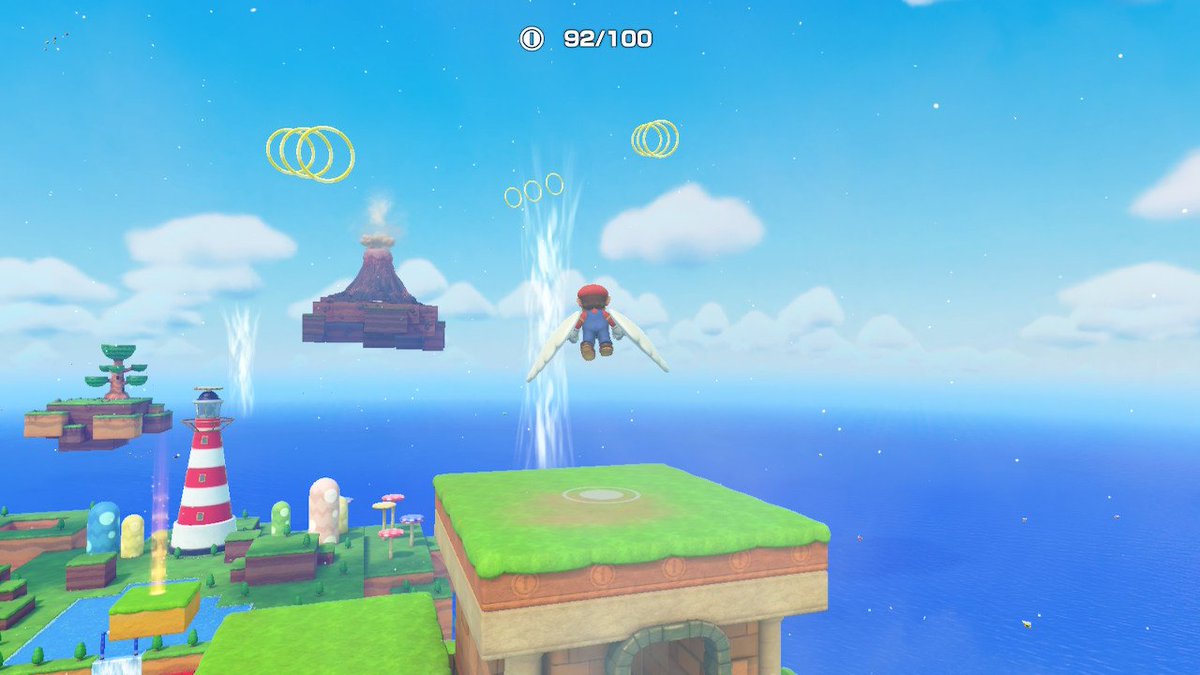 パタパタアドベンチャー、コイン100枚その最終。 6.隠された8枚(92+8=100) HINT：コイン100枚 達成したすぐ後、画像の「つばさがキラキラ！」が表示されるぞ！