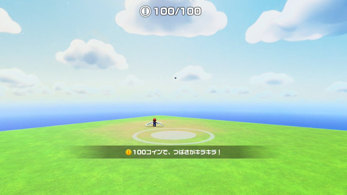 パタパタアドベンチャー、コイン100枚その最終。 6.隠された8枚(92+8=100) HINT：コイン100枚 達成したすぐ後、画像の「つばさがキラキラ！」が表示されるぞ！