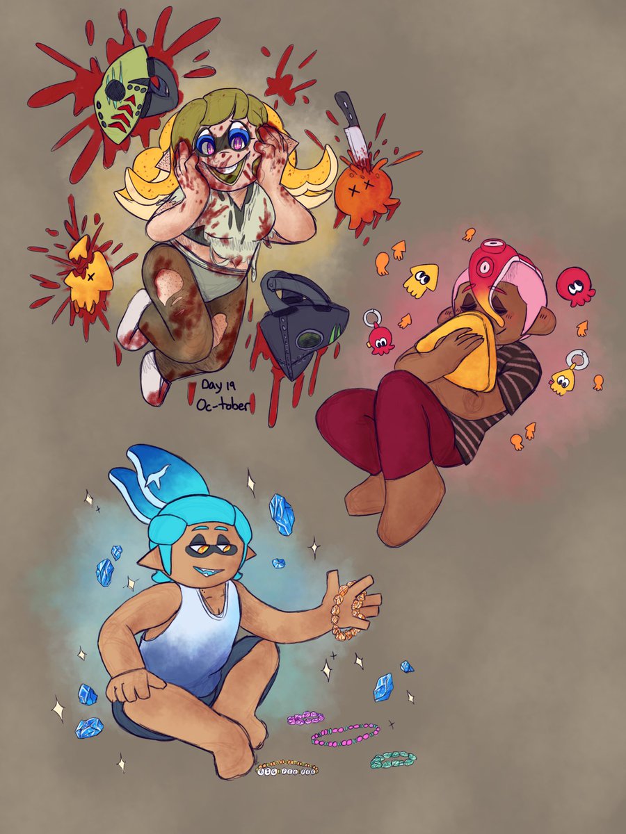 LilDoodle8's tweet photo. Day 19 Oc-tober and I kinda love this. https://t.co/nPfjBmIygI