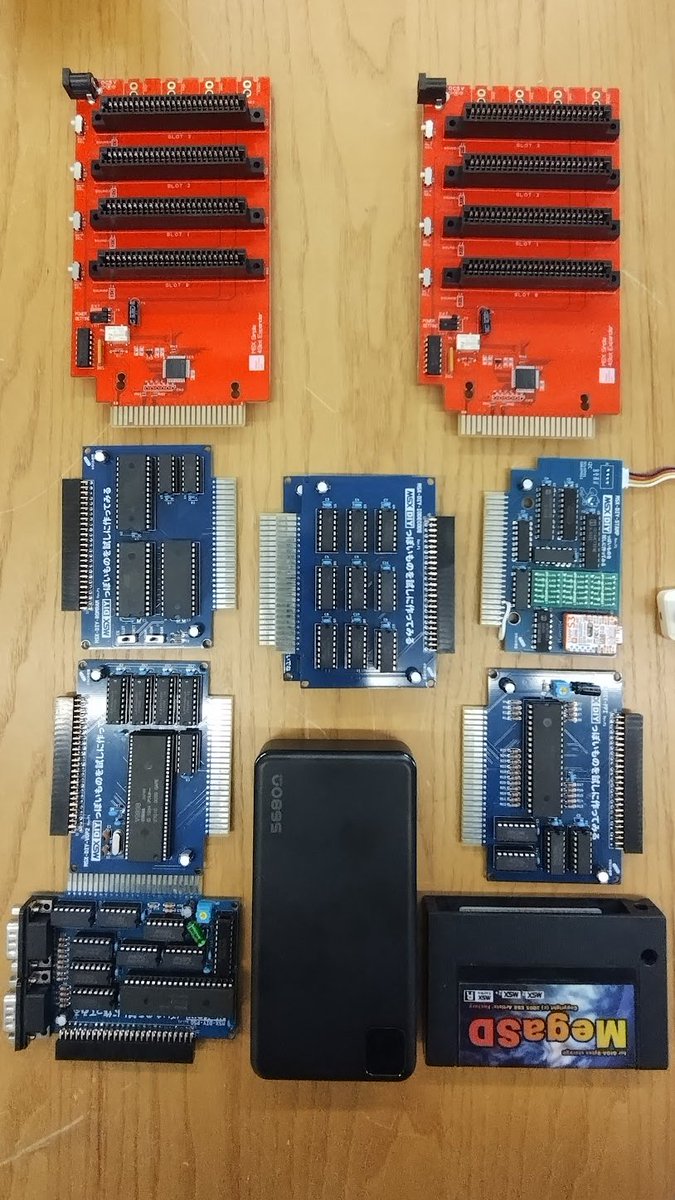 MSXDIY 第一次試作が出来ました 昨日、ちくわさんが小田原にMSXDIYの第