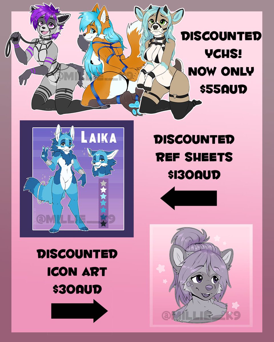 Hey y'all I'm in need of your help💛😟 

Big bills and expenses have hit hard and really trying to keep afloat. I'm starting a new job soon but until then really need this to keep me going🙏

Offering DISCOUNTED ART! Fast turnaround! 

APPLY VIA MY KOFI☕️🩷