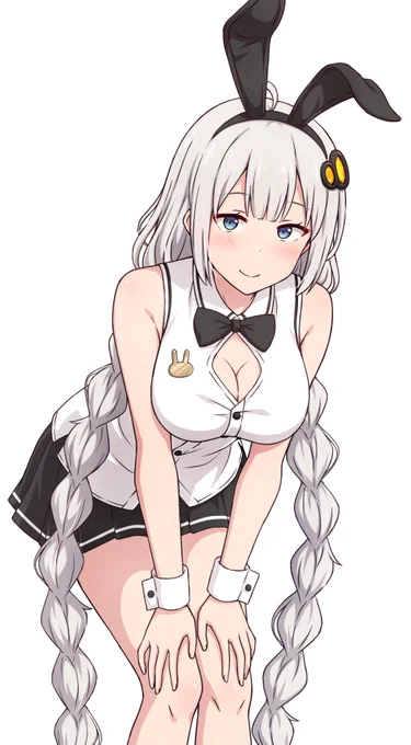 寄稿用にバニーっぽい感じのきずなあかりちゃん描こうとしてました 