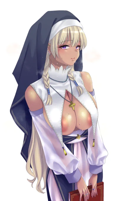 いつもお説教してもらってる聖女さんです 