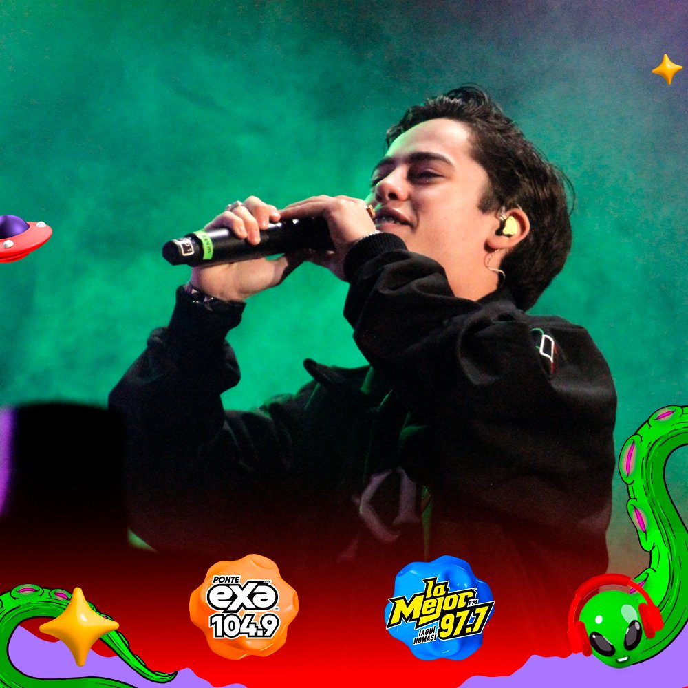 ExaFM's tweet photo. 🔥 La energía de #KevinAMF hizo vibrar a todos en #ColgateMultiverso! 🎶 ¿Qué parte de su show te emocionó más? 💥 https://t.co/KKajo8wNyL
