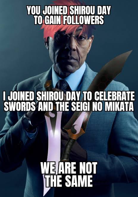 Arthur_TheFirst's tweet photo. 🗿🗿🗿
#ShirouDay 
#ShirouDay2024 https://t.co/kmALCwy38O