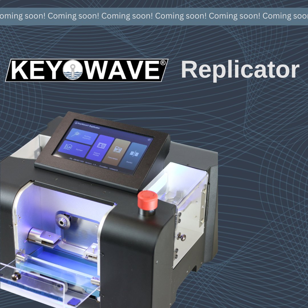 🇬🇧 The Keywave Replicator is a compact, energy-efficient key milling ...
