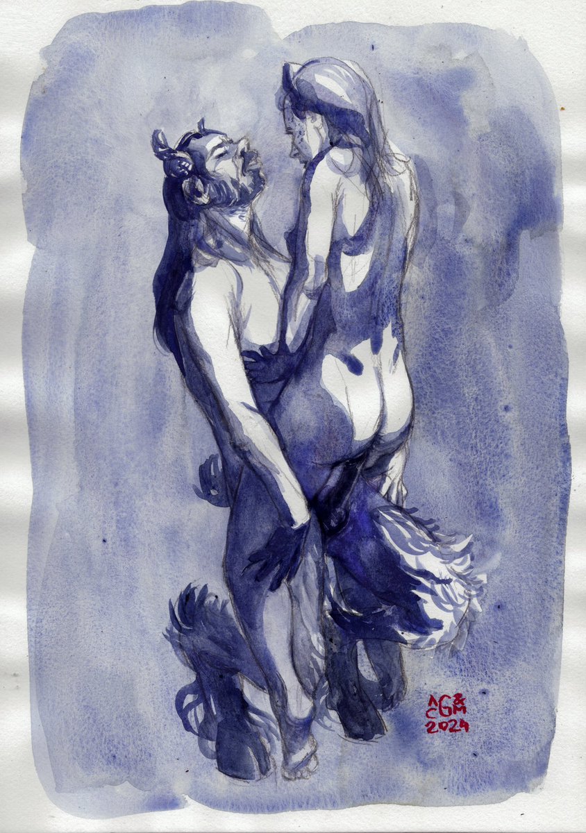 Happy Satyrday (more εroτιca on Patreon)

patreon.com/Faun_Nymphidia 
<a href="/EroticSatyr/">Faun</a> <a href="/nymphidia_/">Nymph</a>