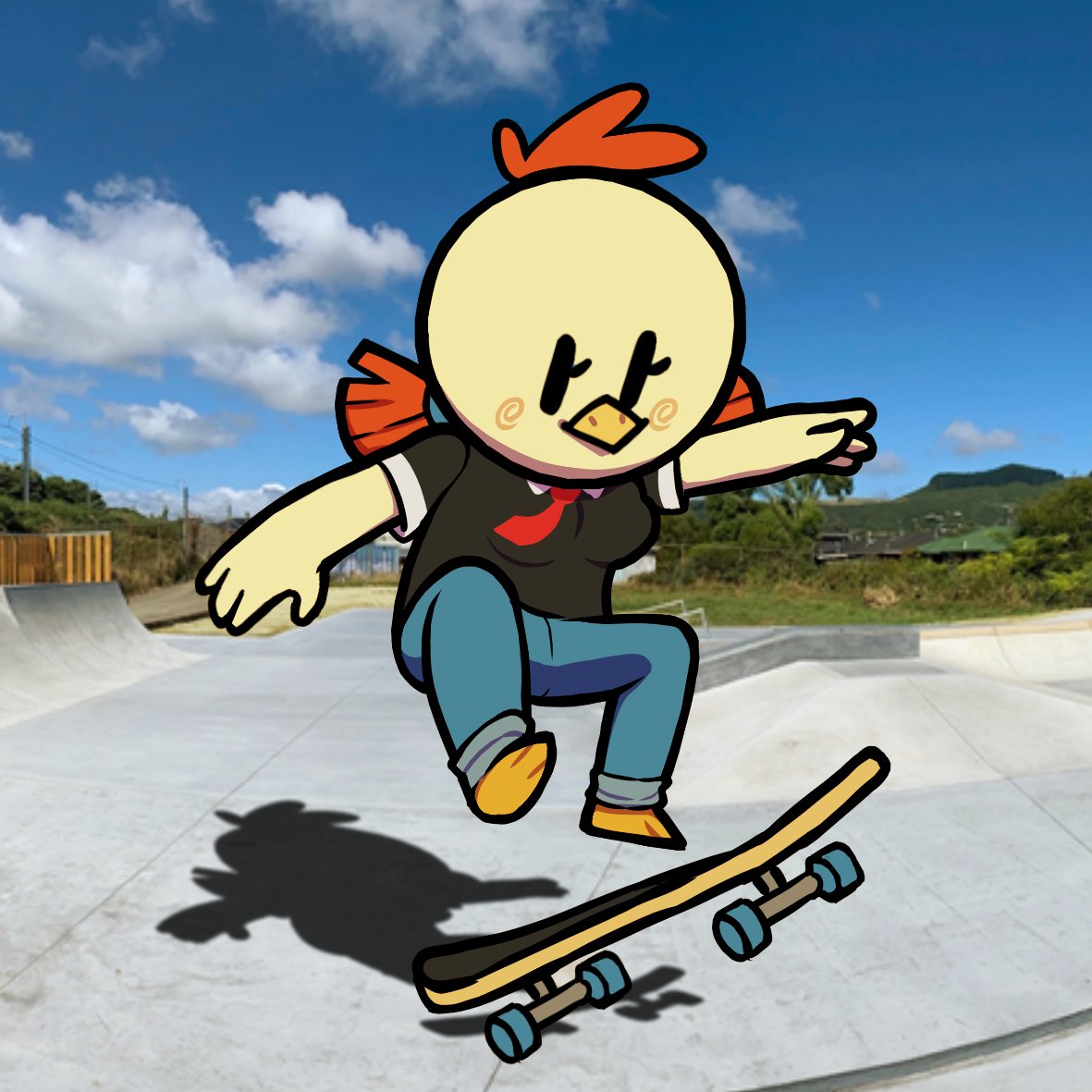 Tenía que hacer un dibujo de esto.