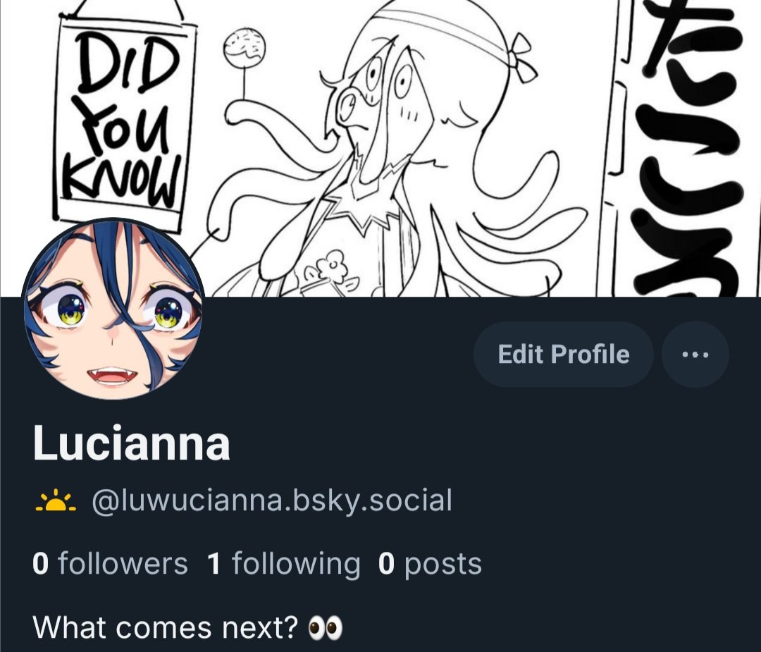 In the wise words of a luwuci bio... what comes next? 😶‍🌫️🦋