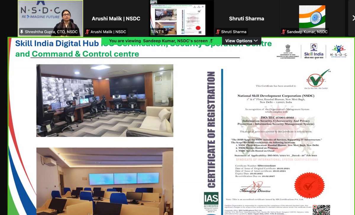 NSDC India (@nsdcindia) on Twitter photo At the recent Africa Skills Week, <a href="/ShreshthaG/">Shreshtha Gupta</a>, Chief Technology Officer, NSDC, delivered an impactful keynote on *TVET & Digital Transformation: Innovative Practices from Africa & Beyond*.
Shreshtha shared inspiring insights from India's <a href="/SIDH_App/">Skill India Digital Hub</a> (SIDH) emphasizing how it is At the recent Africa Skills Week, <a href="/ShreshthaG/">Shreshtha Gupta</a>, Chief Technology Officer, NSDC, delivered an impactful keynote on *TVET & Digital Transformation: Innovative Practices from Africa & Beyond*.
Shreshtha shared inspiring insights from India's <a href="/SIDH_App/">Skill India Digital Hub</a> (SIDH) emphasizing how it is