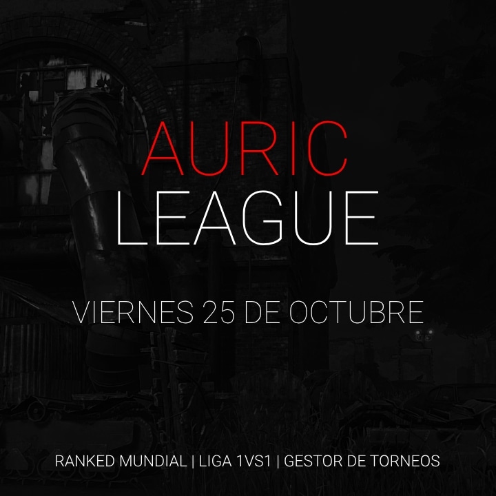 Después mucho tiempo y trabajo, 
 !se estrenará Auric League! Plataforma web cuyo objetivo es implementar un sistema competitivo para la comunidad de Dead By Daylight, podrás crear, gestionar y participar en torneo, desafiar a otros jugadores, escalar en el ranking mundial y más!