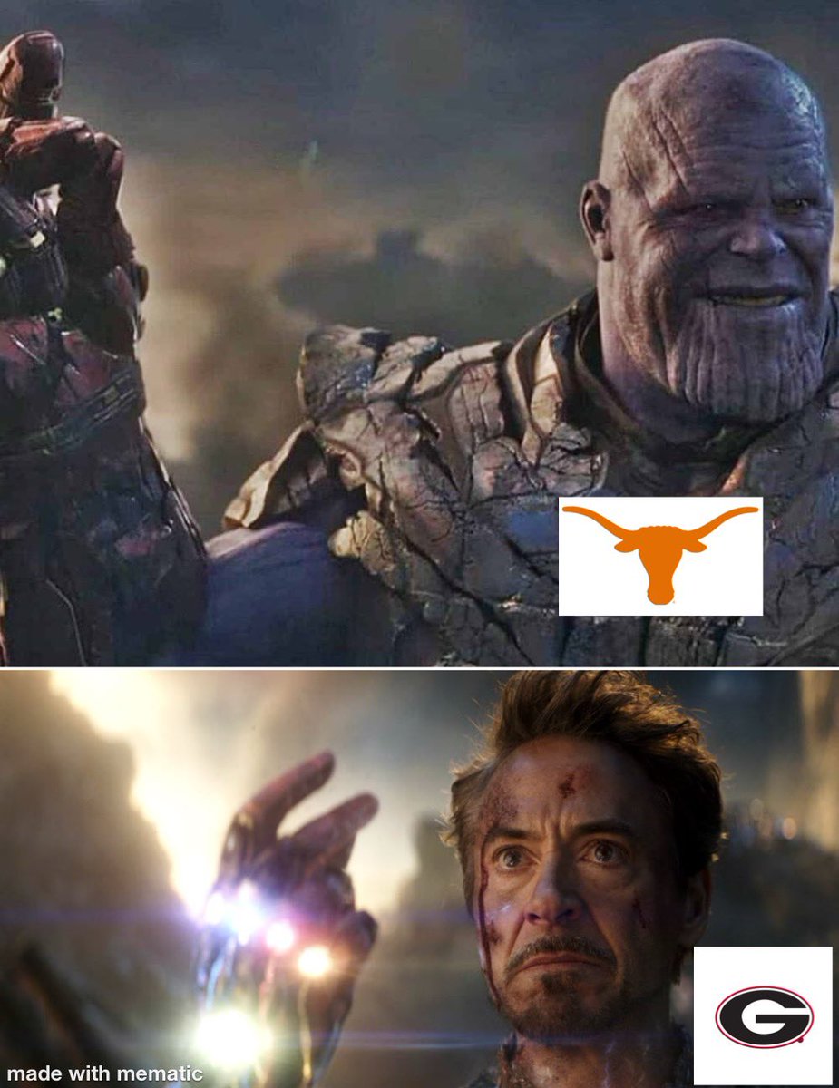 imazombie117's tweet photo. Down goes Texas!!! @GeorgiaFootball @TexasFootball #GoDAWGS #FYP #SEC https://t.co/bZs7vLy7N9