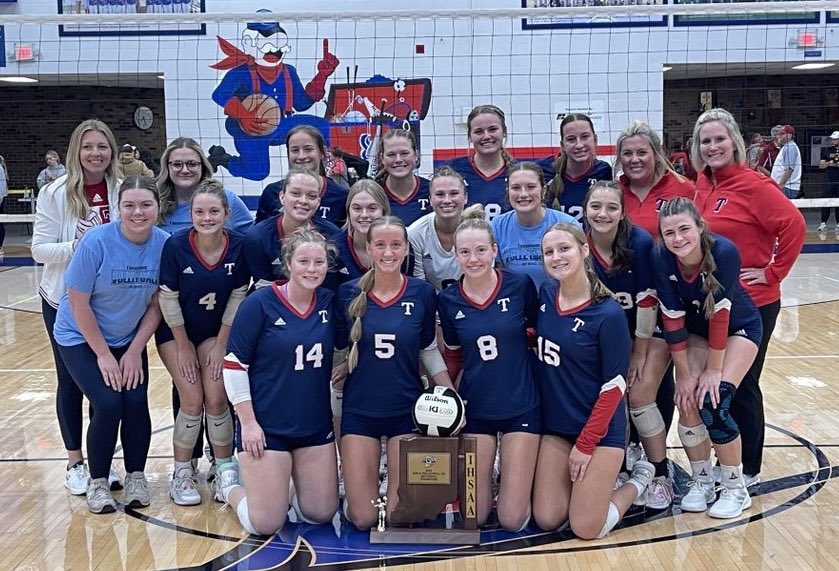2A Sectional Champs!!  Tecumseh Lady Braves!!❤️💙
