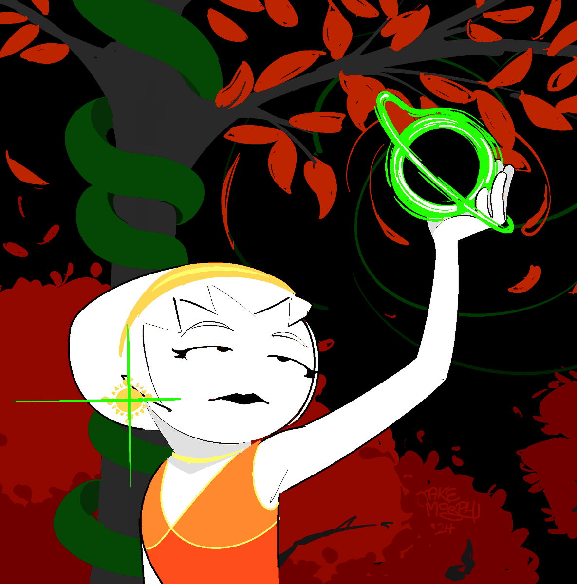 JakeMorph's tweet image. Not reallyan apple though... an atomic idea.
...the intrinsic nature of nothiness. Thatis,. Gravivitation.
#homestuck