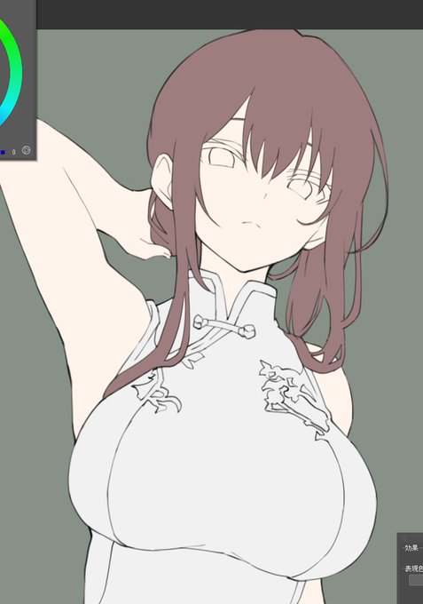 理想の淡々美少女人(おすましんちゅ)のツラ・バランスが描けそうでアガっています 