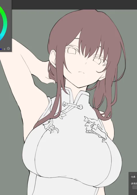 理想の淡々美少女人(おすましんちゅ)のツラ・バランスが描けそうでアガっています 