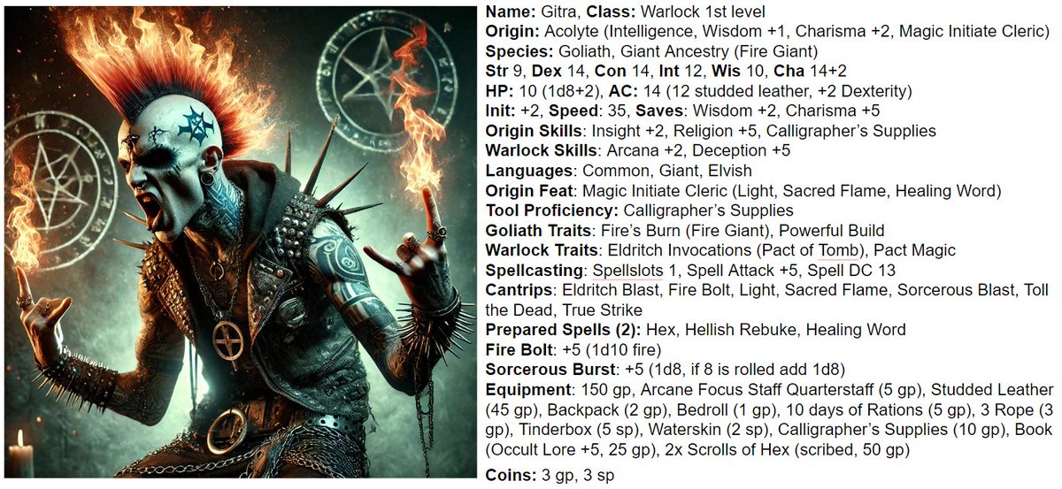 nateascher's tweet photo. https://t.co/VwJONcxqRj 
#dungeonsanddragons #characters #DnD #dnd2024 #5R https://t.co/PviXGK2Qpe